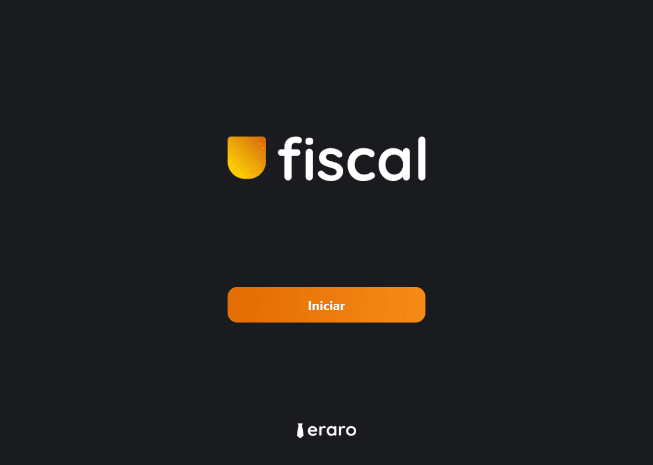 Pantalla de bienvenida de Pocket Fiscal